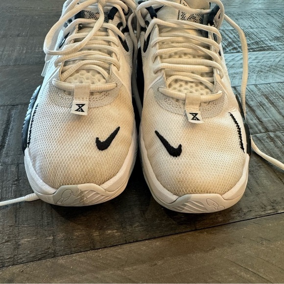 Nike PG 5 Paul George Team Bank Black/White Sneakers DA7758-100 Size 7.5 - Picture 2 of 8